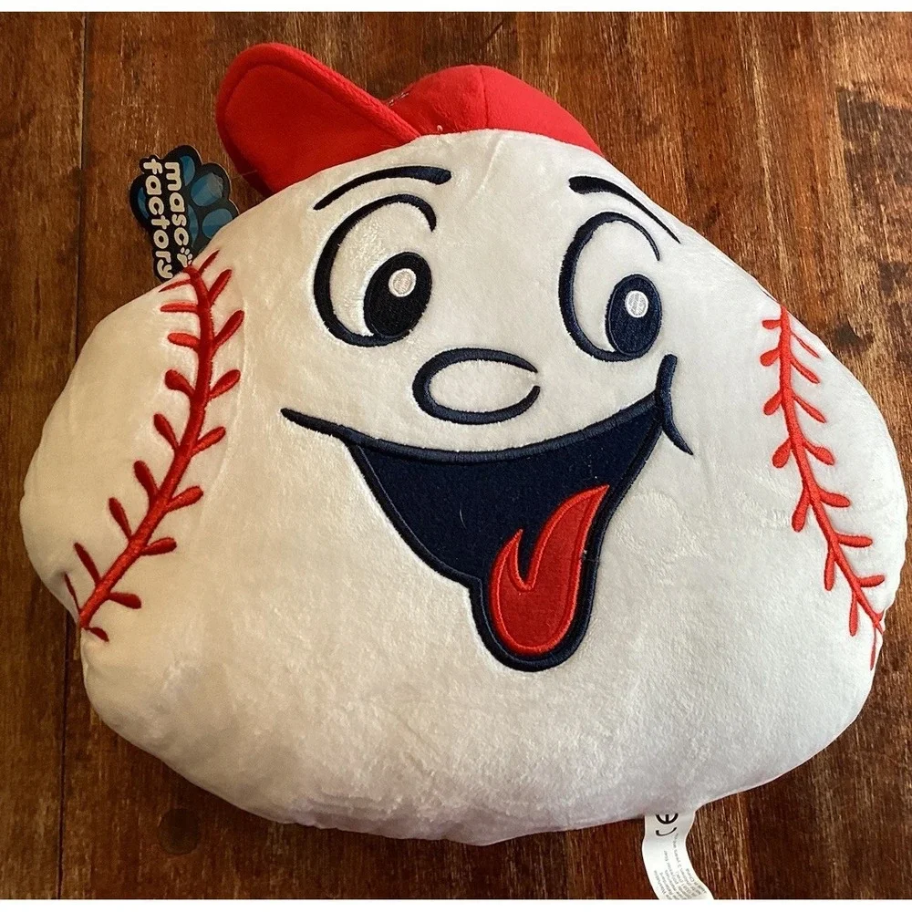 Reading Fightin Phils‎ Mascot Screwball Pillow NWT Officially Licensed Baseball